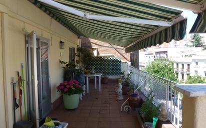 Terrace of Attic for sale in  Madrid Capital  with Air Conditioner, Heating and Parquet flooring