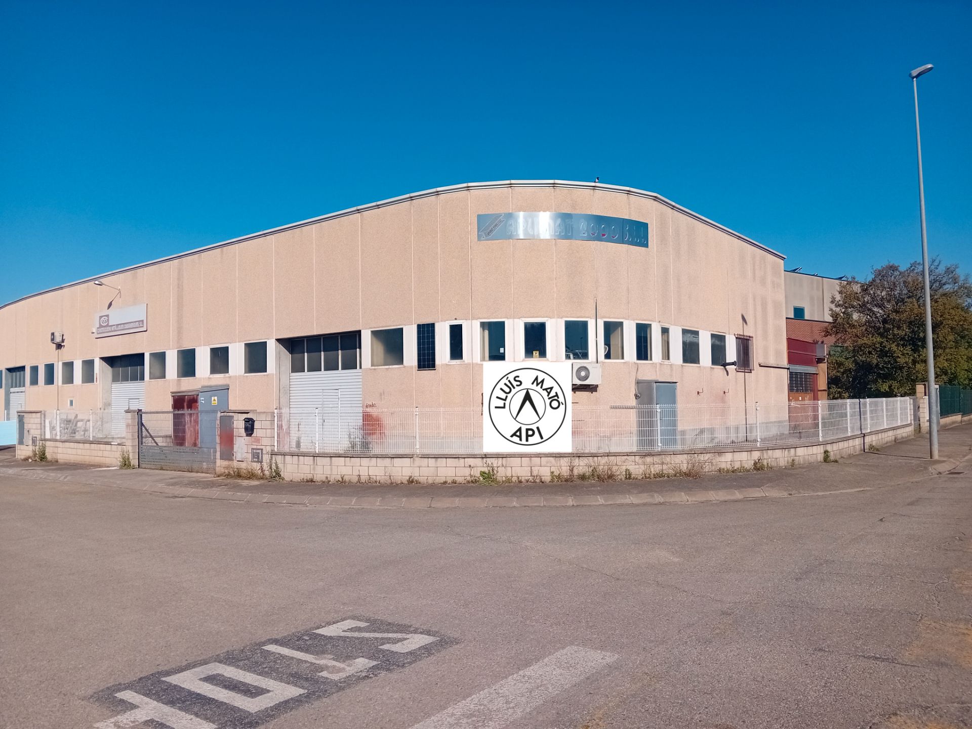 Exterior view of Industrial buildings to rent in Cassà de la Selva  with Alarm