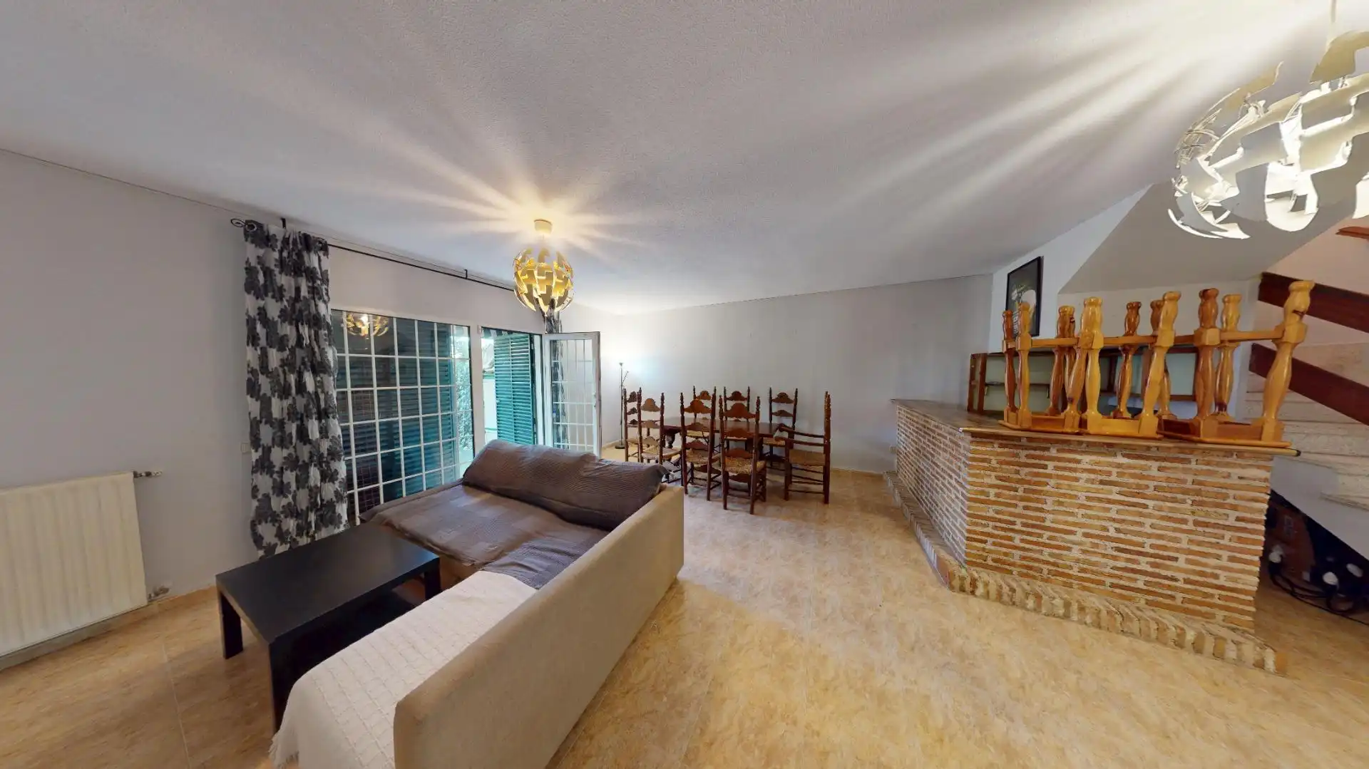 Sala de estar de Casa adosada en venta en El Molar (Madrid) con Calefacción, Jardín privado y Terraza