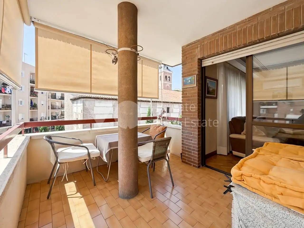 Terraza de Piso en venta en Alcobendas con Calefacción, Parquet y Terraza