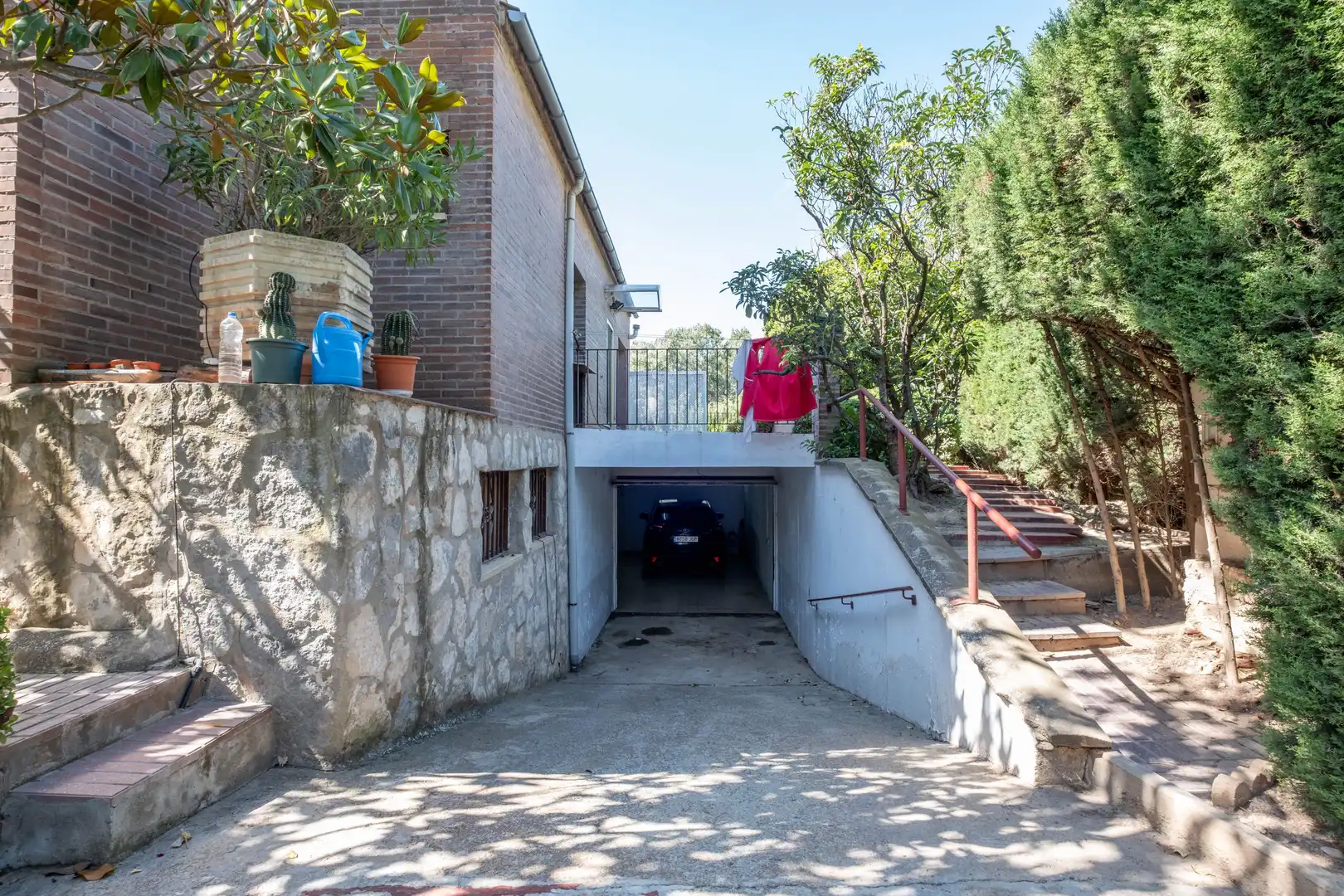 Vista exterior de Casa o chalet en venta en Zaragoza con Jardín privado, Terraza y Piscina