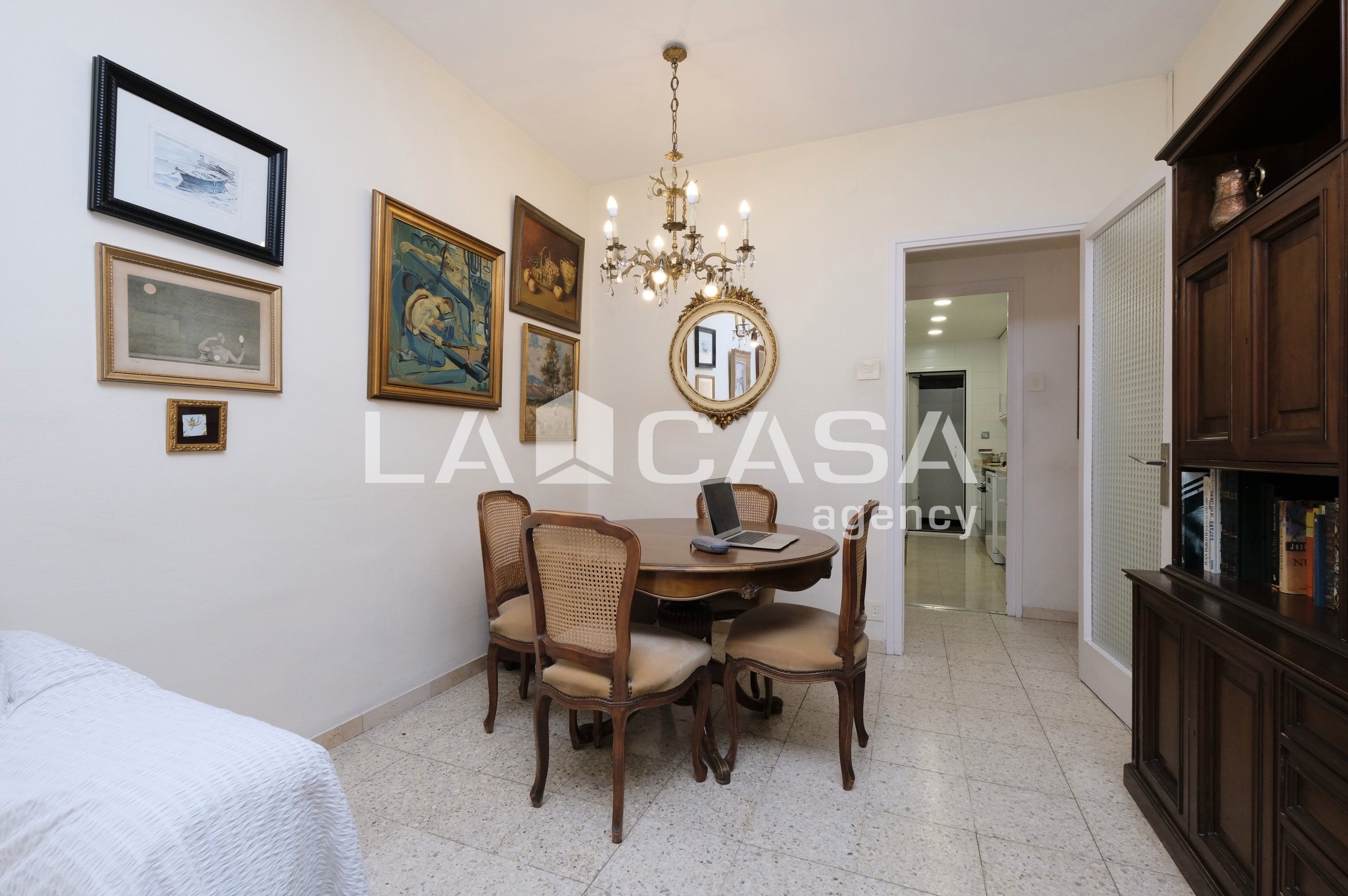Dining room of Flat for sale in  Barcelona Capital  with Heating and Balcony