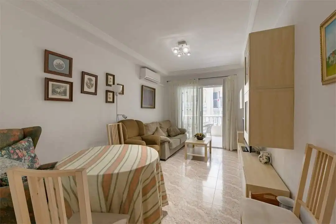 Sala de estar de Piso en venta en Málaga con Terraza y Trastero