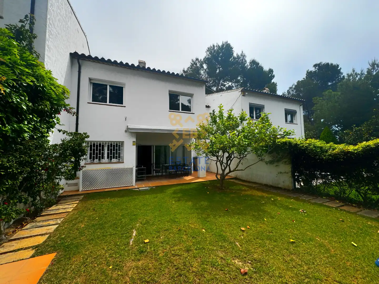 Garten von Einfamilien-Reihenhaus zum Verkauf in Palafrugell mit Klimaanlage, Möbliert und Gemeinschaftspool