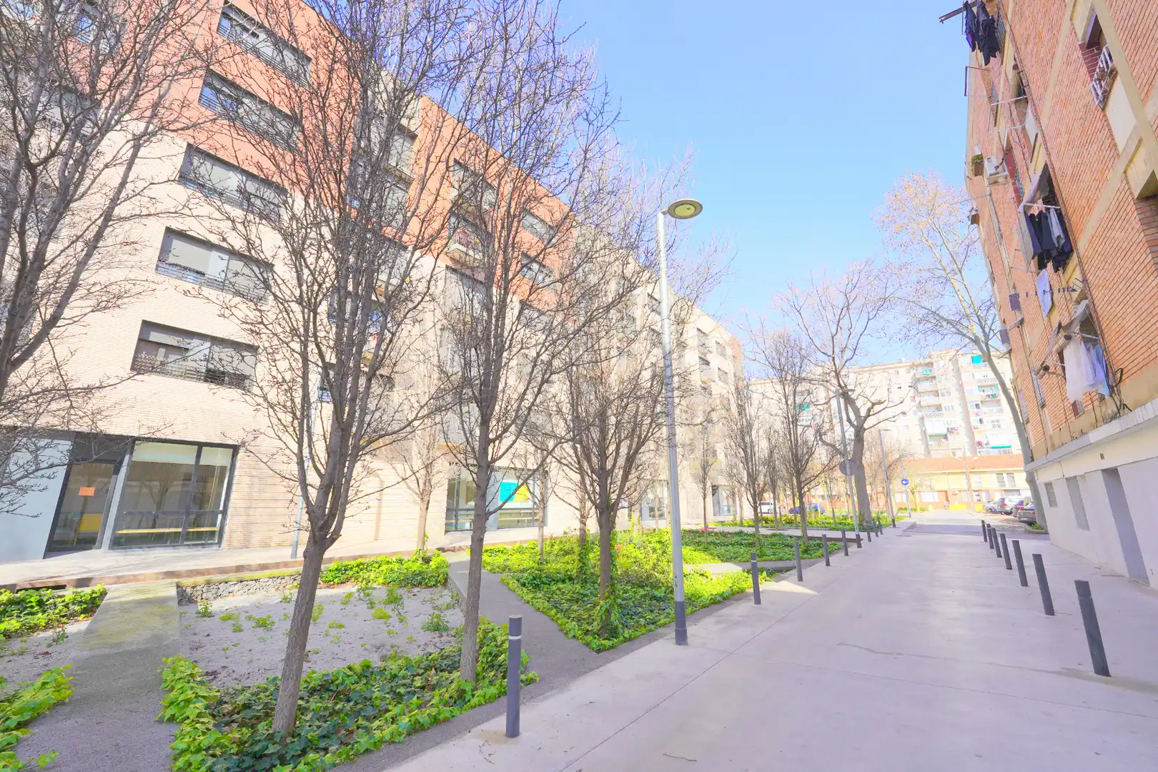 Vista exterior de Piso en venta en Barcelona con Aire acondicionado, Calefacción y Amueblado