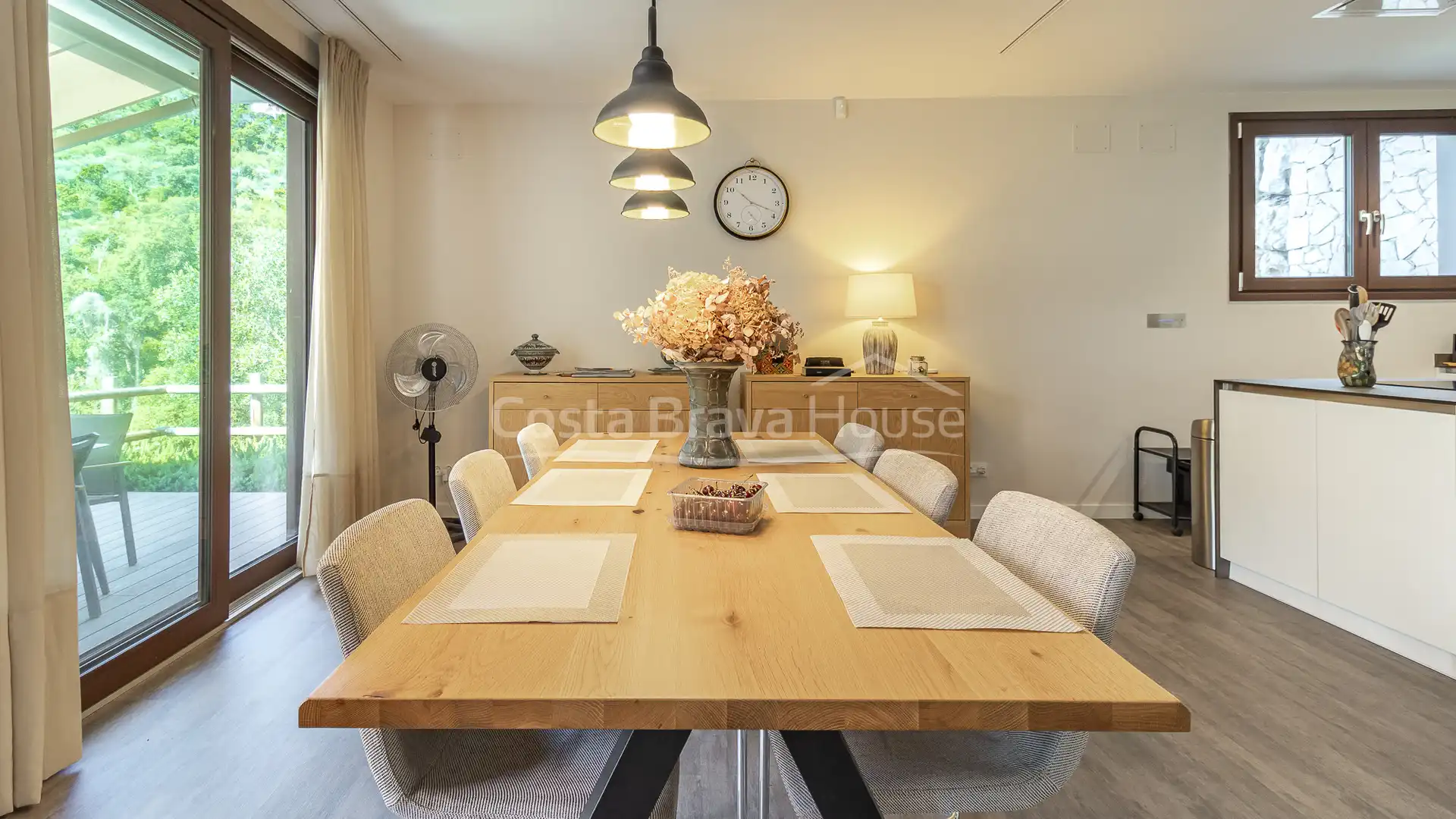 Dining room of Houses for sale in Begur  with Air Conditioner, Heating and Private garden