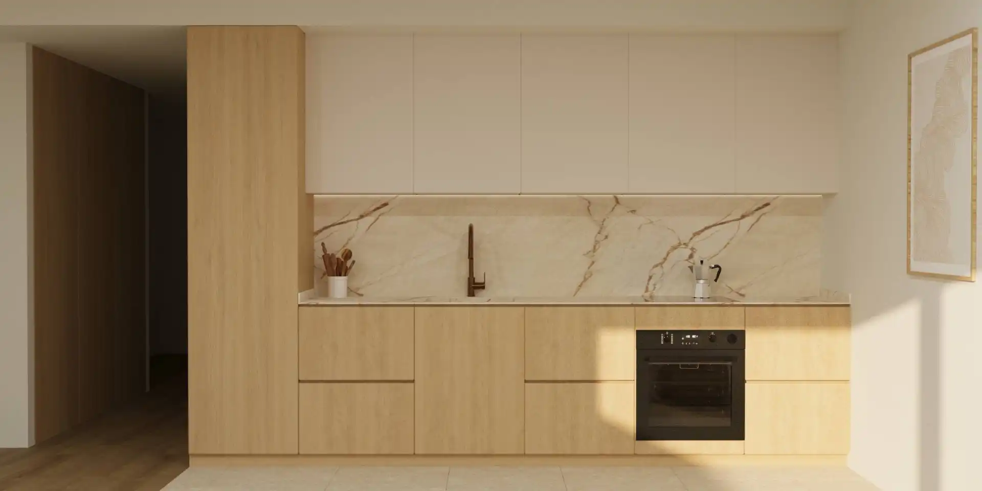 Cocina de Casa adosada en venta en PAU 2-600