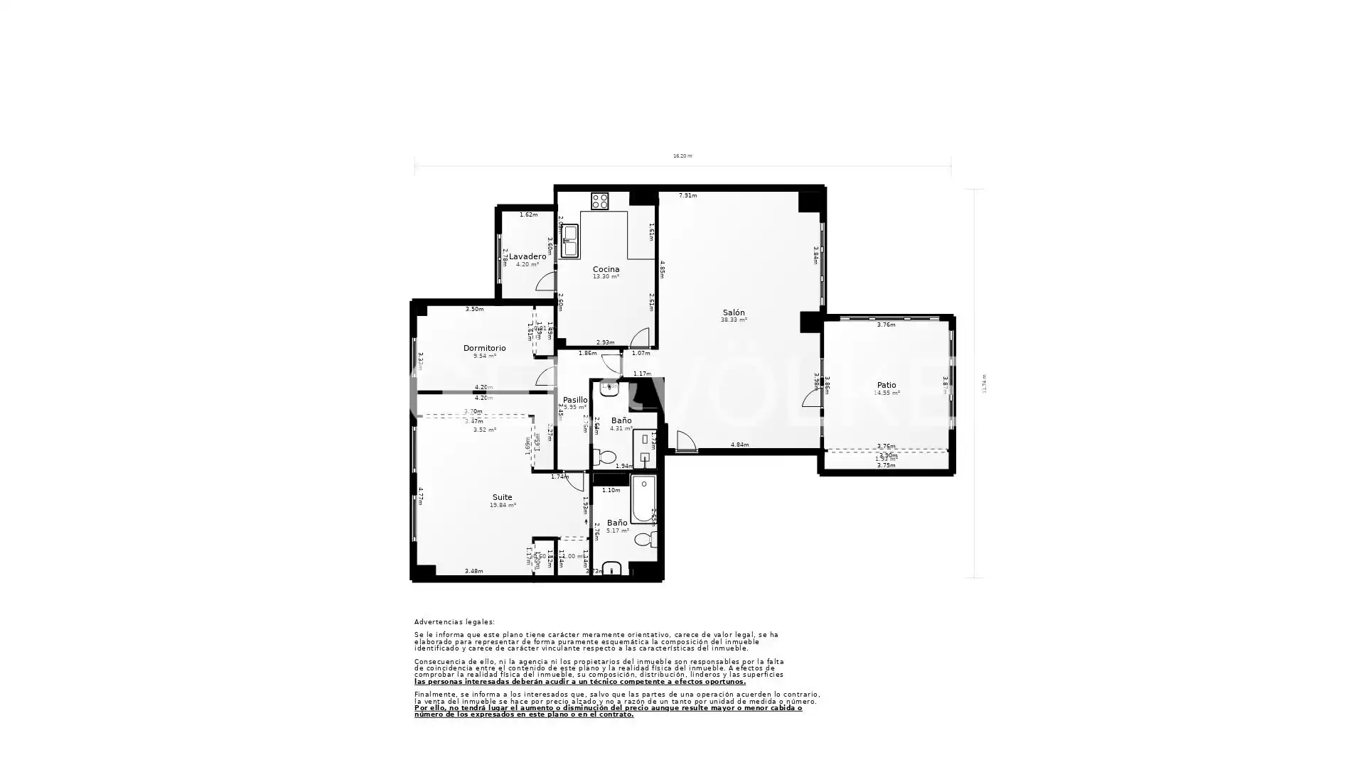 Piso en venta en Valencia con Aire acondicionado, Calefacción y Parquet