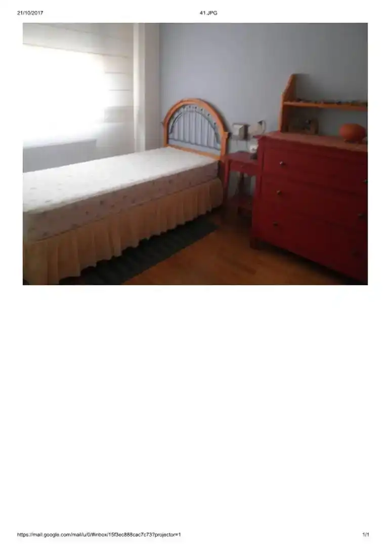 Schlafzimmer von Wohnung zur Miete in Mutxamel mit Klimaanlage, Privatgarten und Parkett