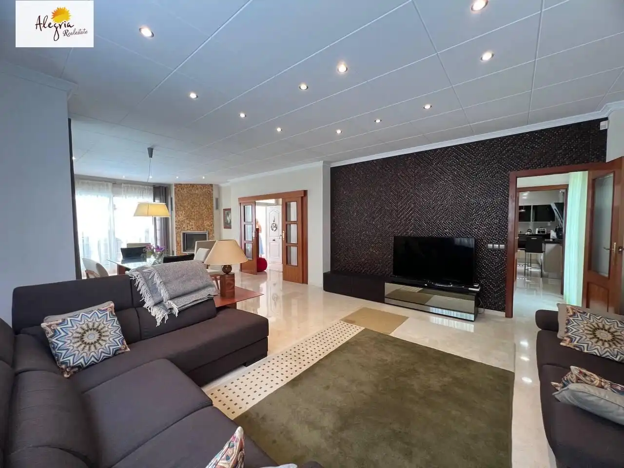 Sala de estar de Casa o chalet en venta en Cullera con Aire acondicionado, Calefacción y Jardín privado