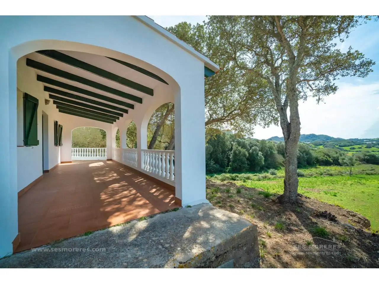 Terrassa de Finca rústica en venda en Es Mercadal amb Jardí privat i Terrassa