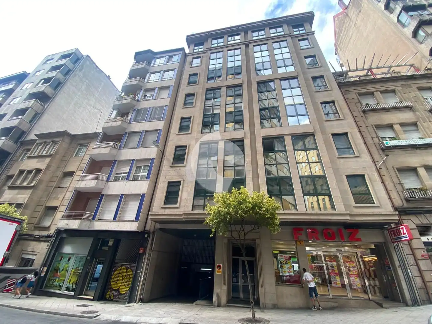 Exterior view of Garage for rent in Ourense Capital 