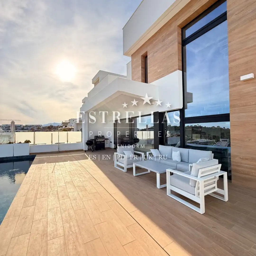 Detached house with terrace for sale in Balcón de Finestrat - Terra Marina, imagen 3