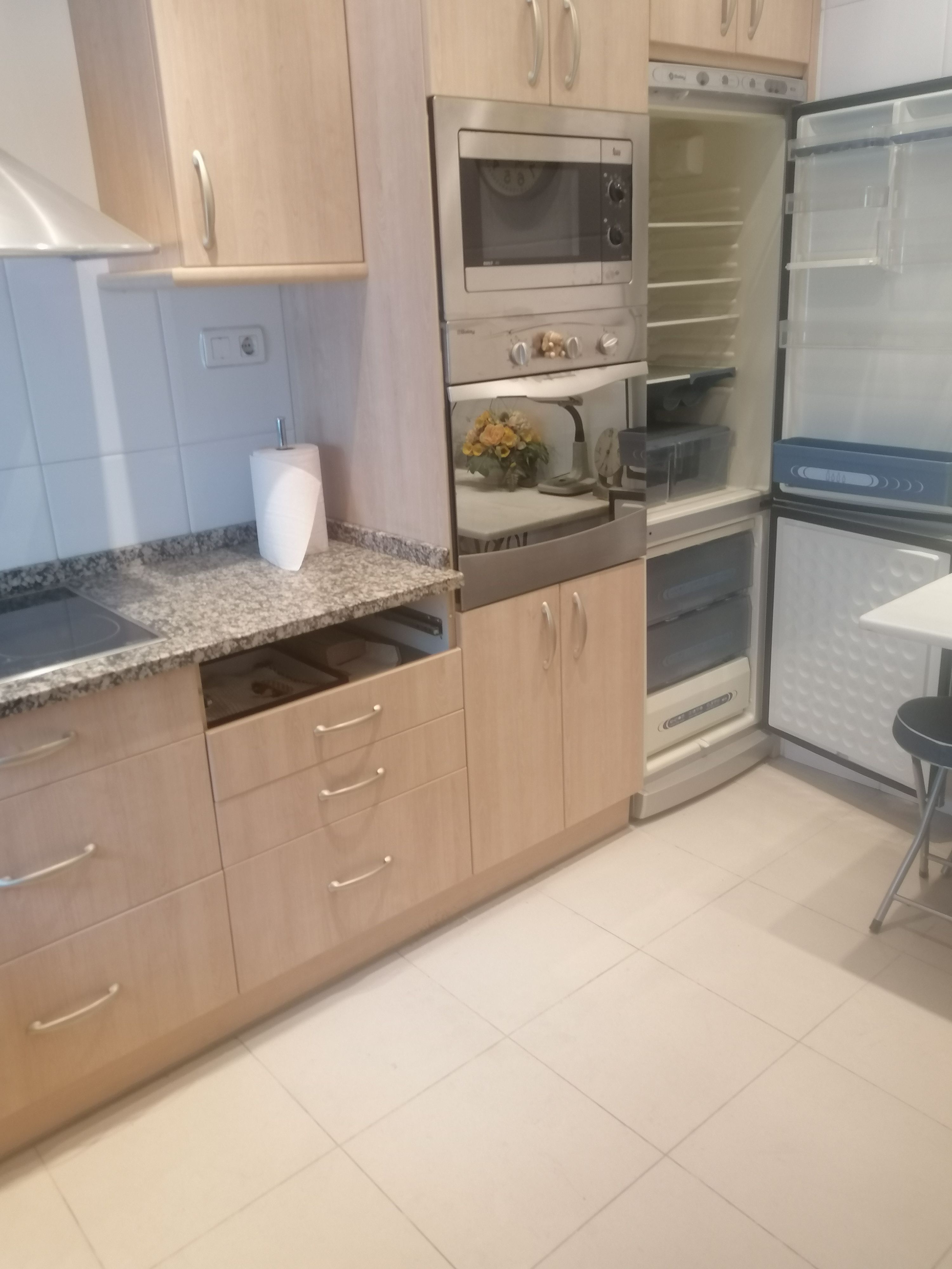 Kitchen of Flat for sale in  Zaragoza Capital  with Heating and Balcony