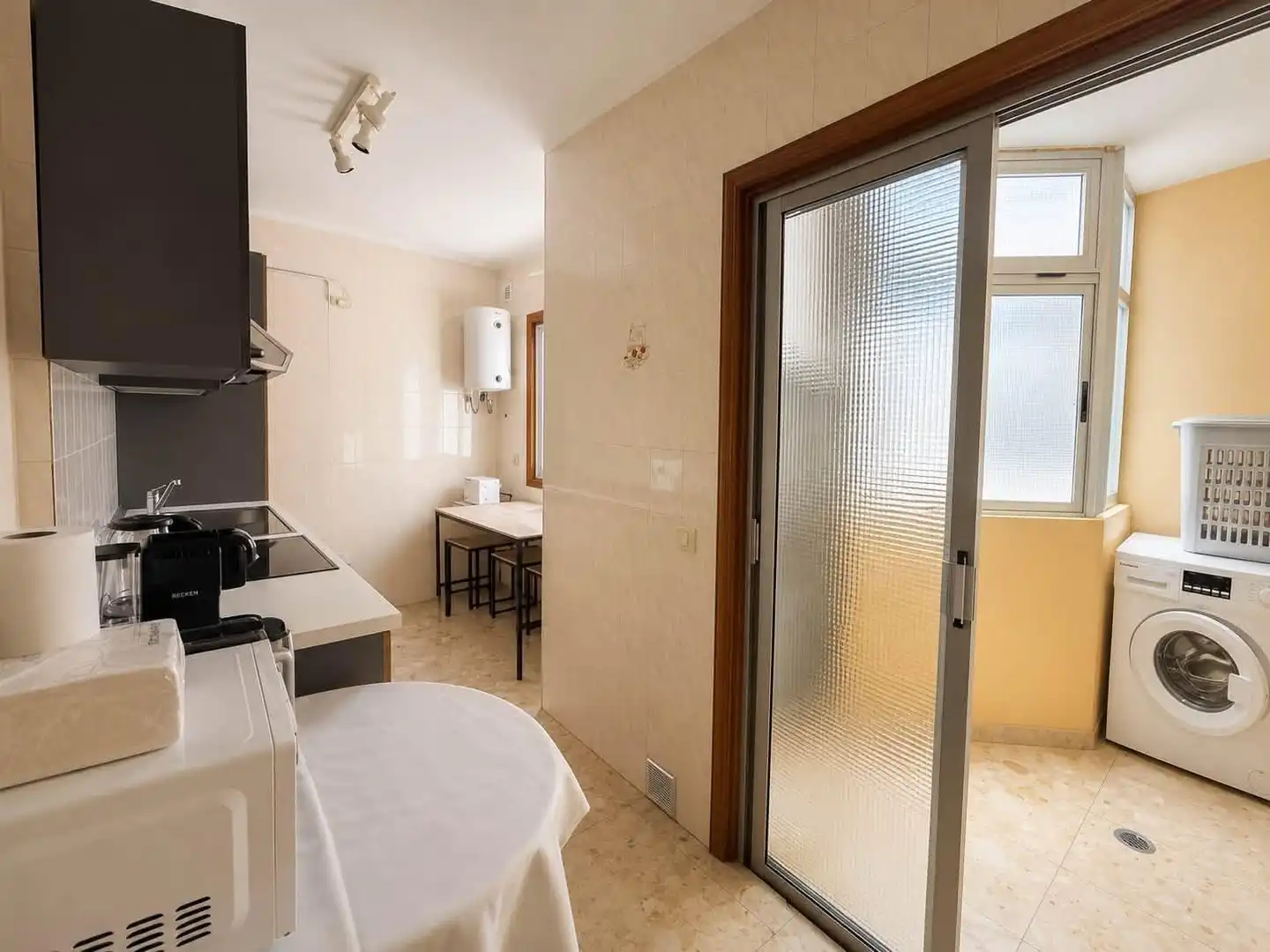 Cocina de Apartamento de alquiler en Santiago del Teide con Terraza y Amueblado