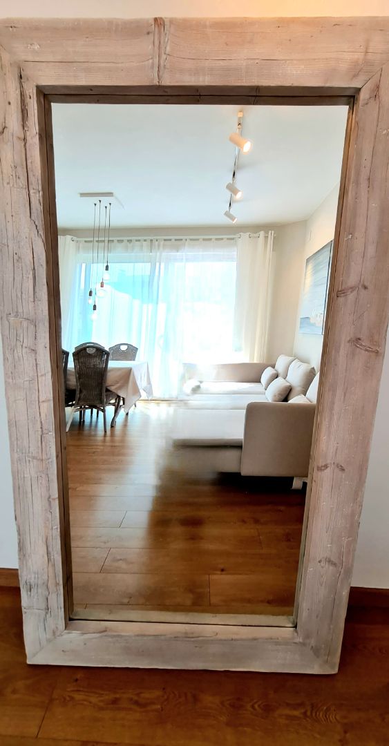 Sala de estar de Piso de alquiler en  Barcelona Capital con Aire acondicionado, Calefacción y Parquet