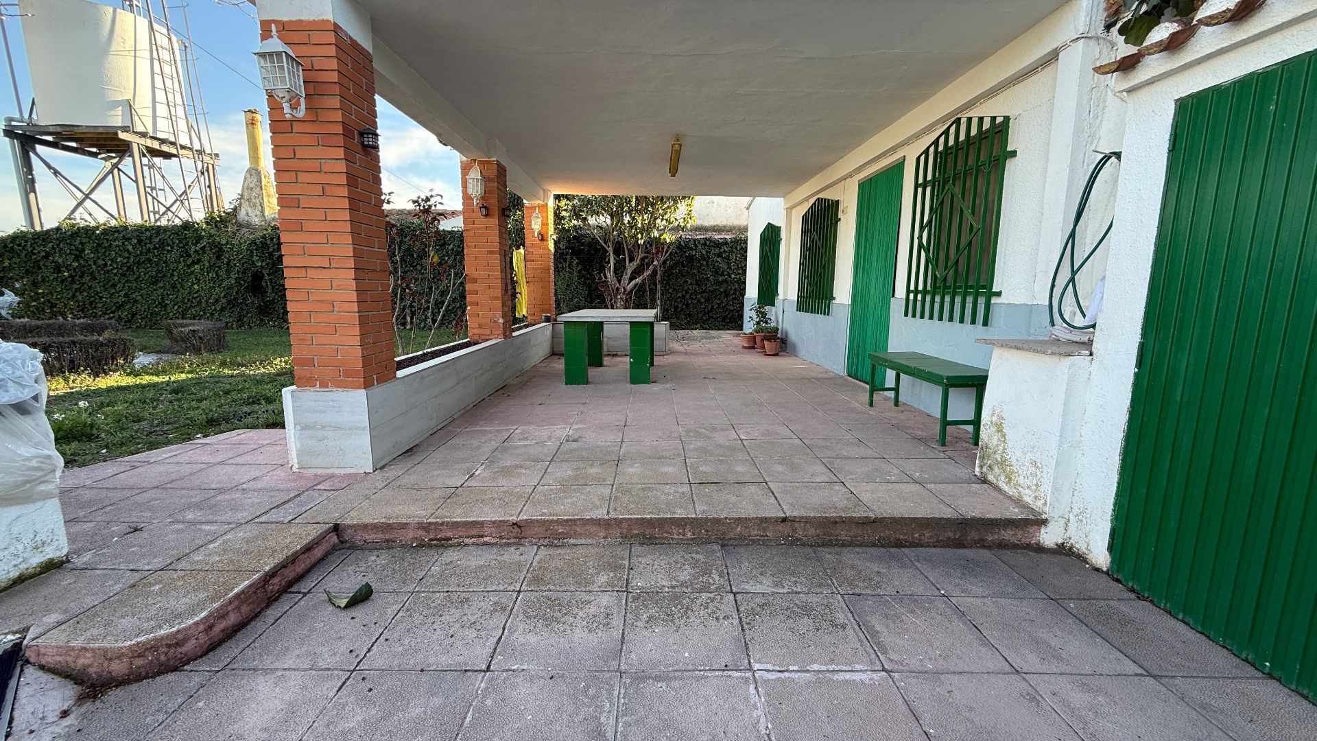 Jardín de Casa o chalet en venta en Barrax con Calefacción, Piscina y Amueblado