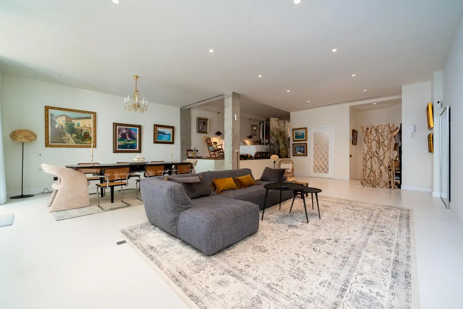 Sala d'estar de Loft en venda en  Palma de Mallorca amb Aire condicionat, Calefacció i Terrassa