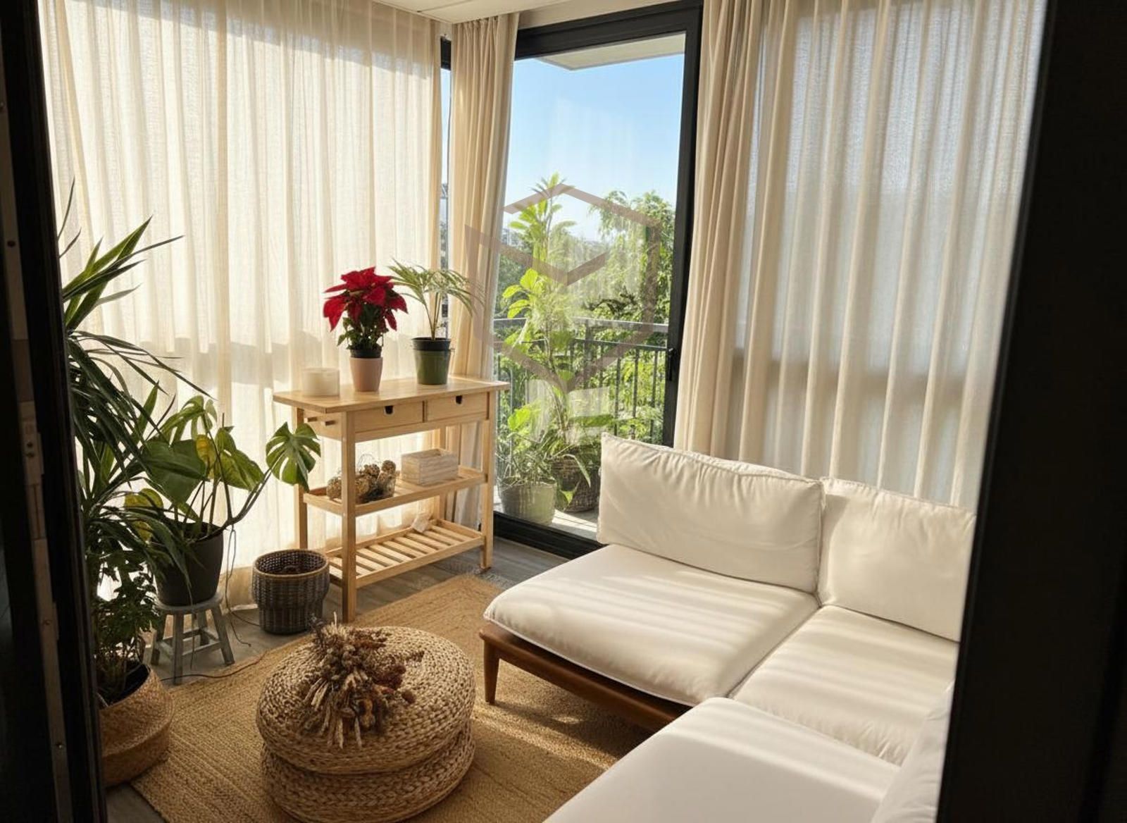 Sala de estar de Piso de alquiler en La Moraleja con Aire acondicionado, Calefacción y Terraza