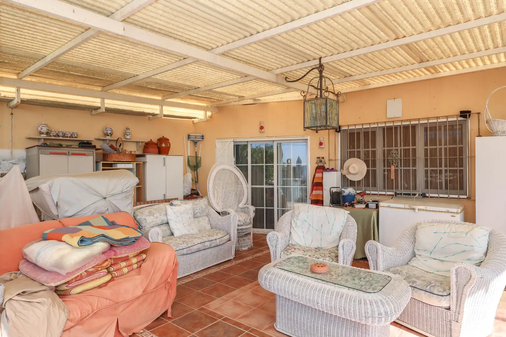 Sala d'estar de Casa o xalet en venda en Cártama amb Aire condicionat i Jardí privat