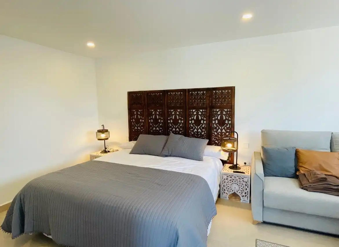Bedroom of Houses for sale in Dénia  with Air Conditioner, Heating and Private garden