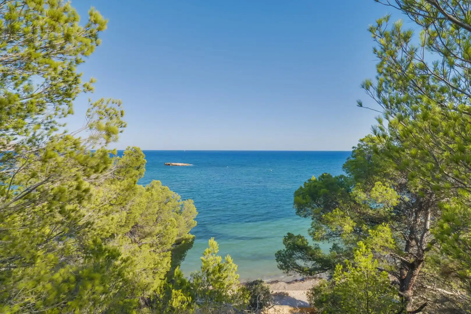 Jardín de Apartamento de alquiler en Altea con Aire acondicionado, Calefacción y Terraza