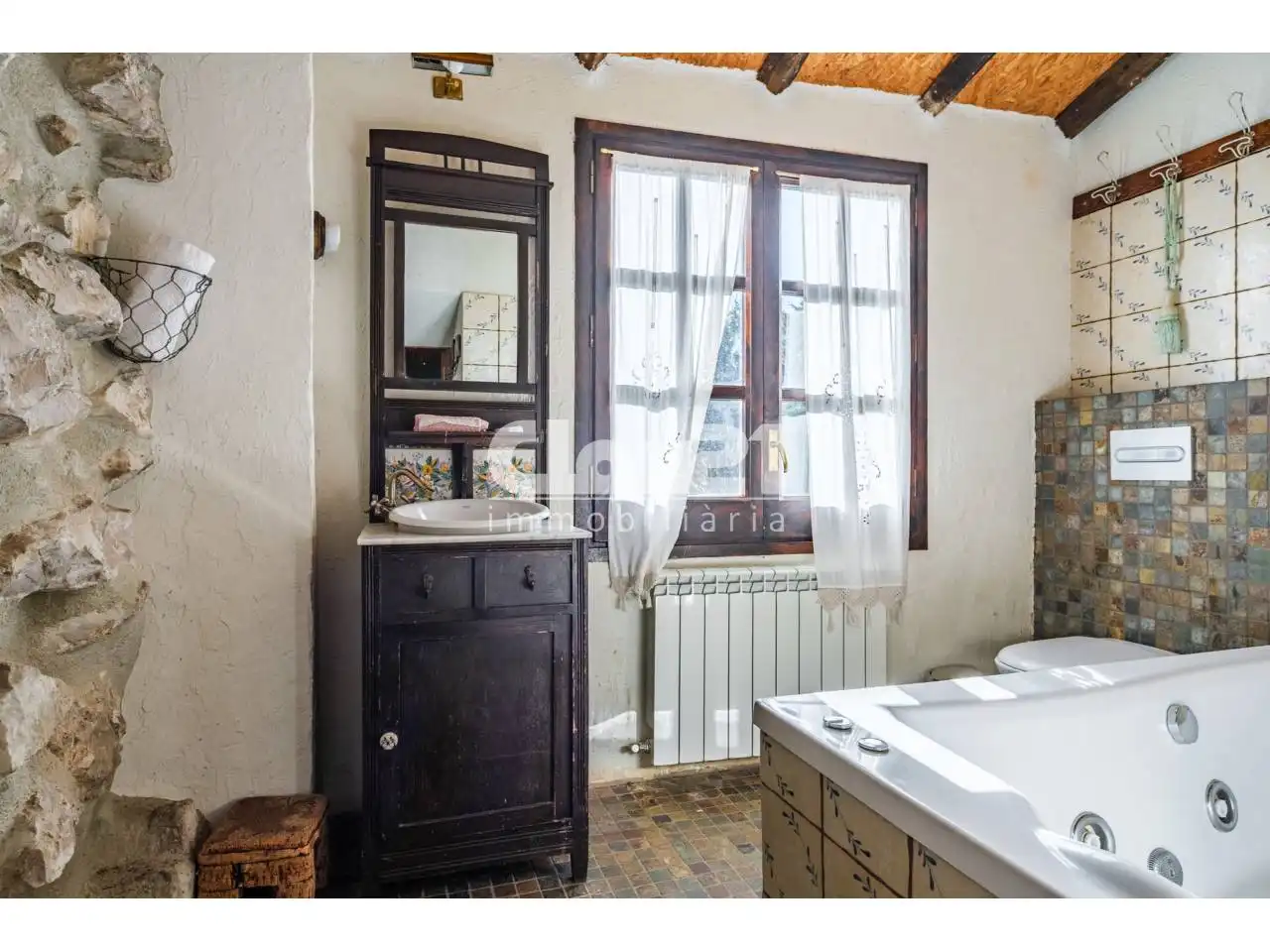 Bathroom of Houses for sale in Vallcebre  with Heating, Private garden and Parquet flooring