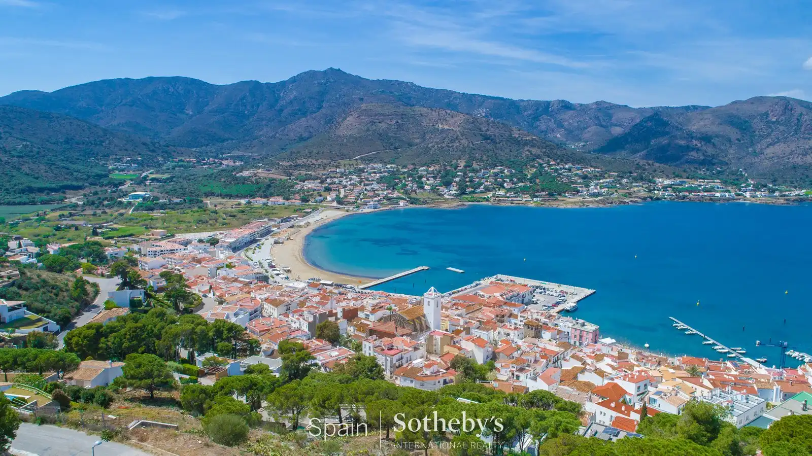 Vista exterior de Casa o chalet en venta en El Port de la Selva con Aire acondicionado, Jardín privado y Terraza