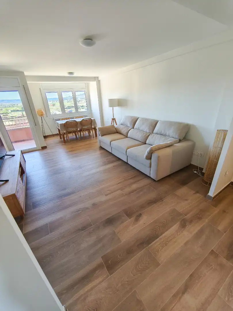 Sala de estar de Piso en venta en Fraga con Aire acondicionado, Terraza y Amueblado