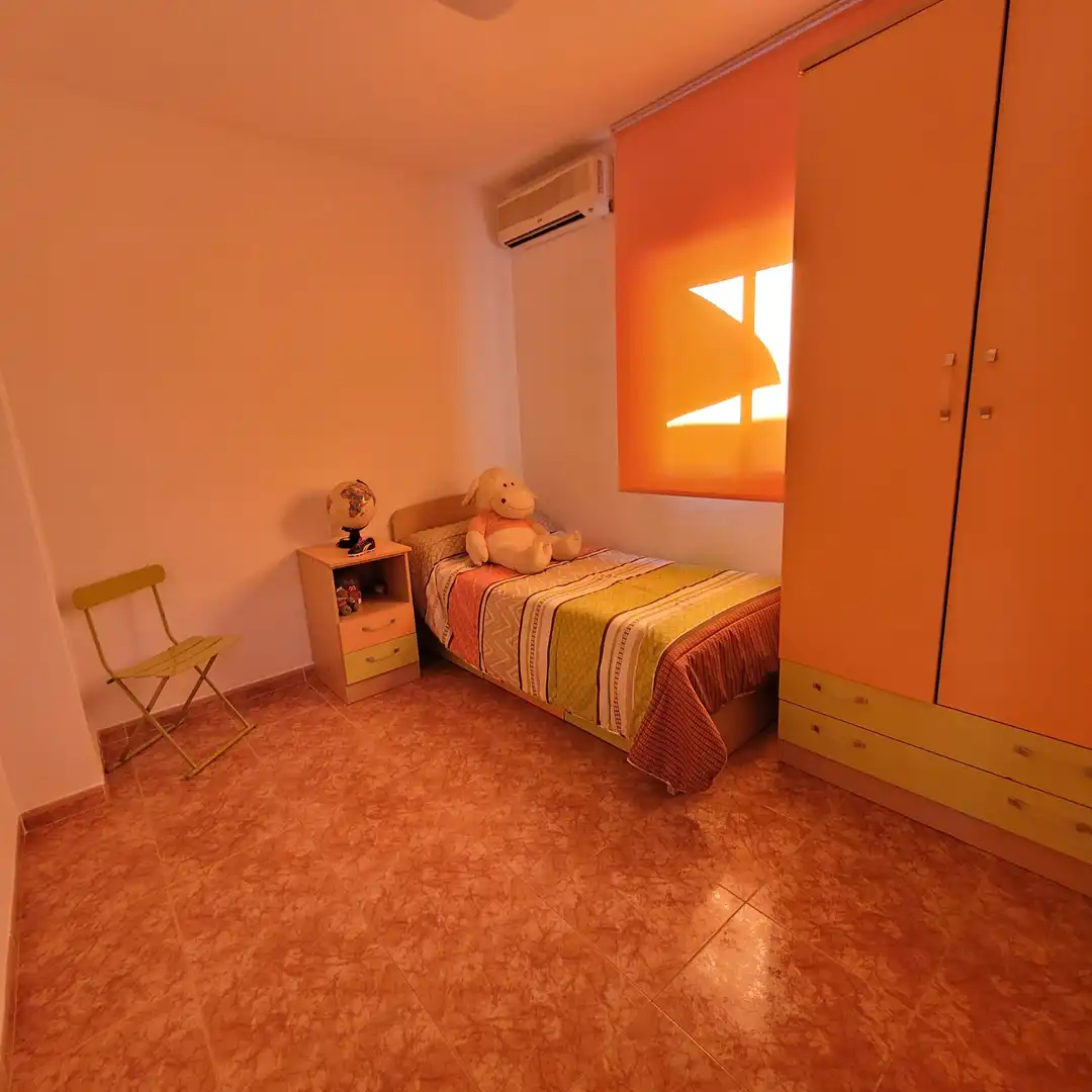 Bedroom of Houses for sale in Roquetas de Mar  with Air Conditioner, Terrace and Storage room