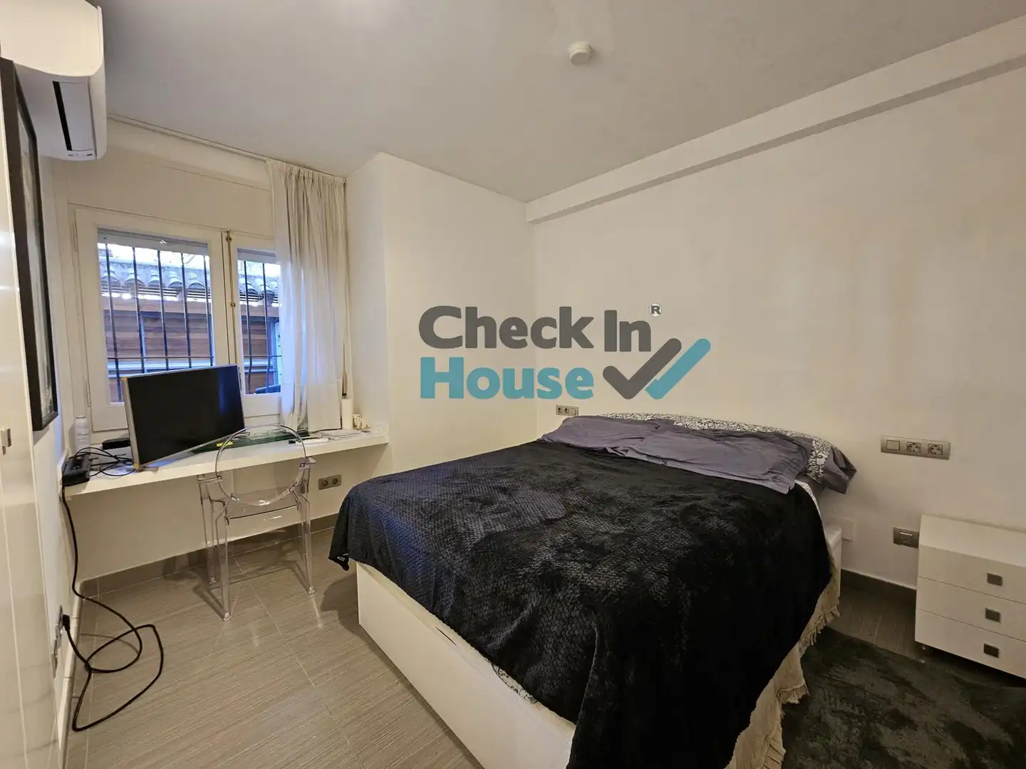 Schlafzimmer von Wohnungen zur Miete in Castell d'Aro, Platja d'Aro i s'Agaró mit Heizung und Privatgarten