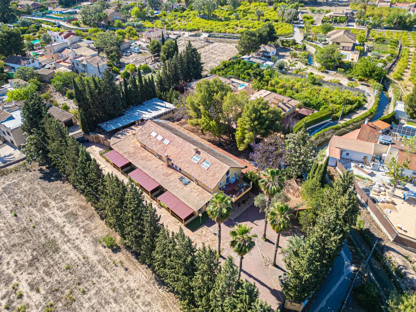 Außenansicht von Haus oder Chalet zum Verkauf in Murcia mit Klimaanlage, Privatgarten und Terrasse