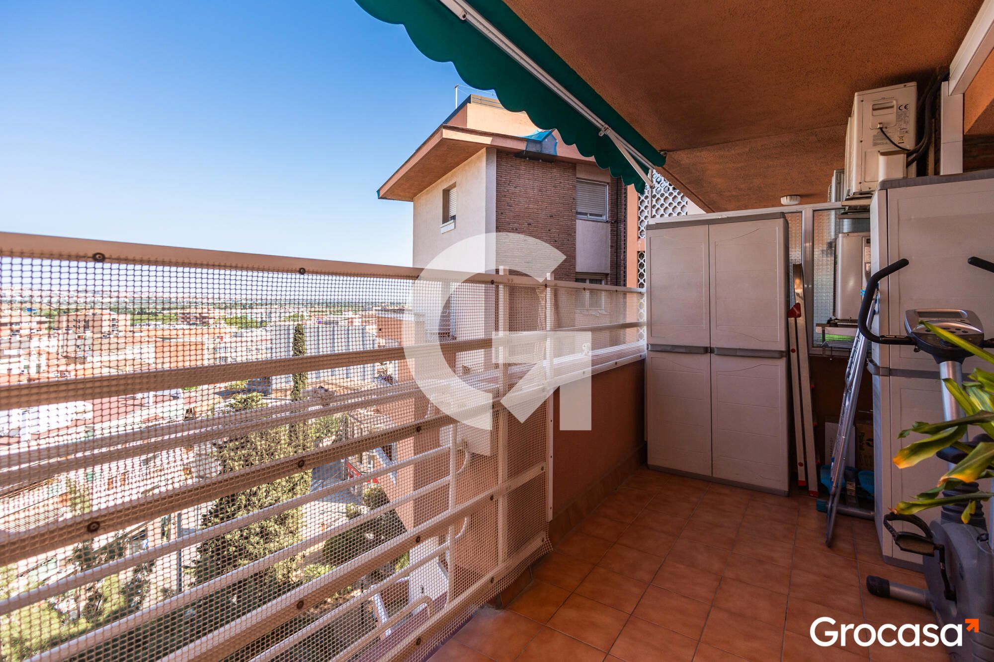 Balcony of Flat for sale in Sant Vicenç Dels Horts  with Air Conditioner, Heating and Furnished