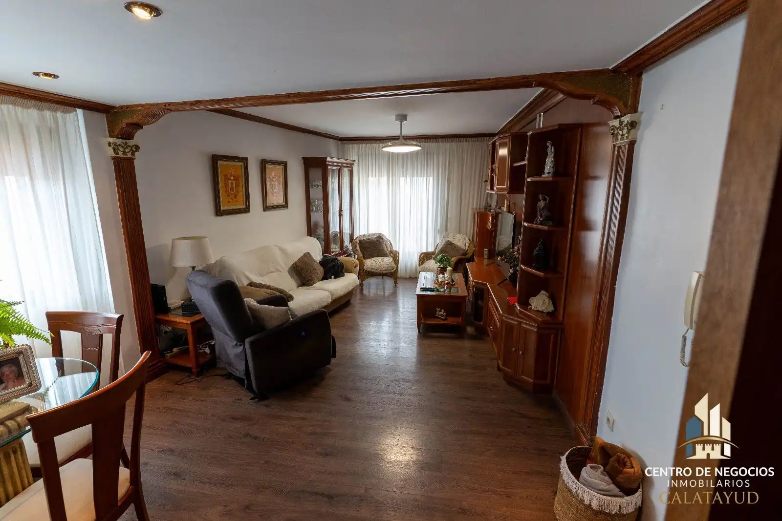 Sala d'estar de Casa o xalet en venda en Maluenda amb Aire condicionat, Calefacció i Jardí privat