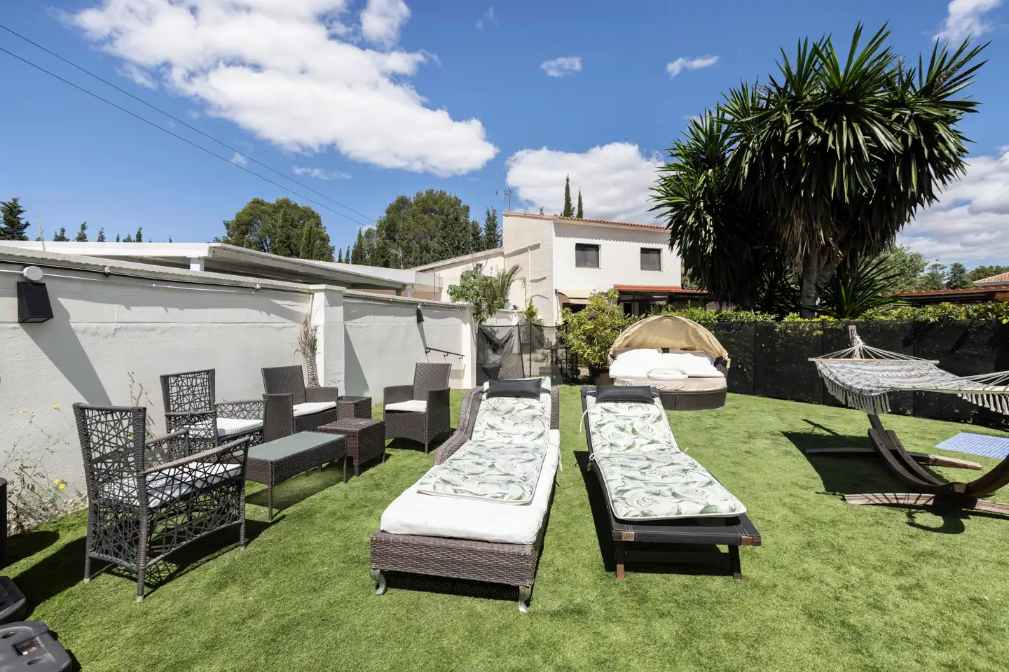 Terraza de Casa adosada en venta en L'Eliana con Aire acondicionado y Jardín privado
