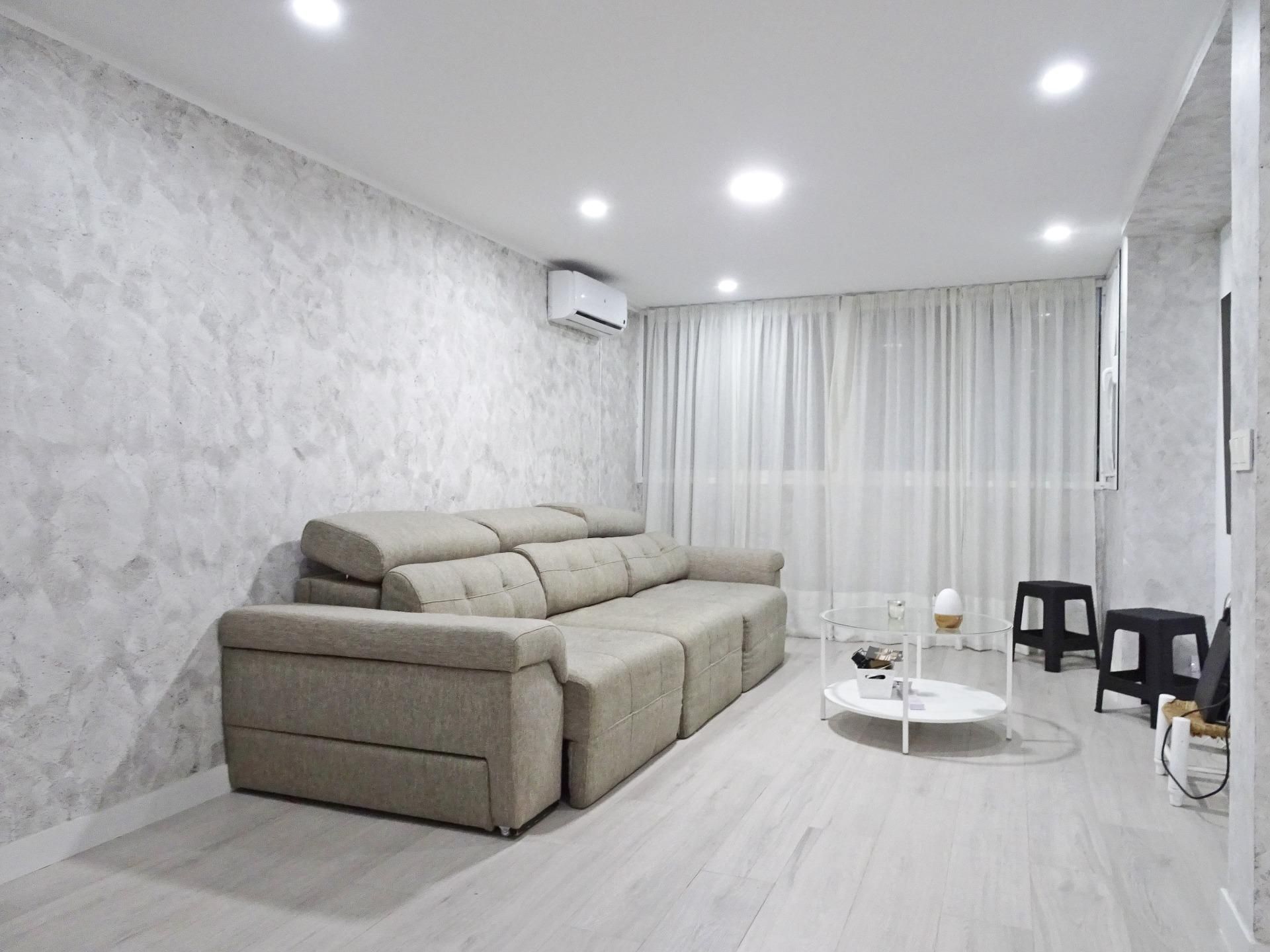 Sala de estar de Piso en venta en Málaga Capital con Aire acondicionado y Amueblado