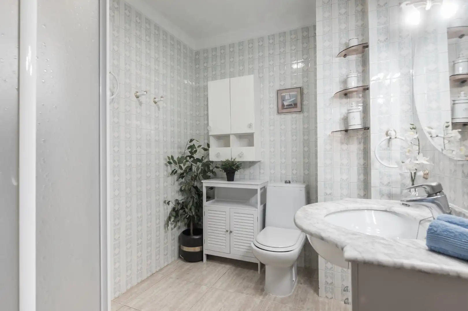 Baño de Piso en venta en Murcia con Parquet, Amueblado y Horno