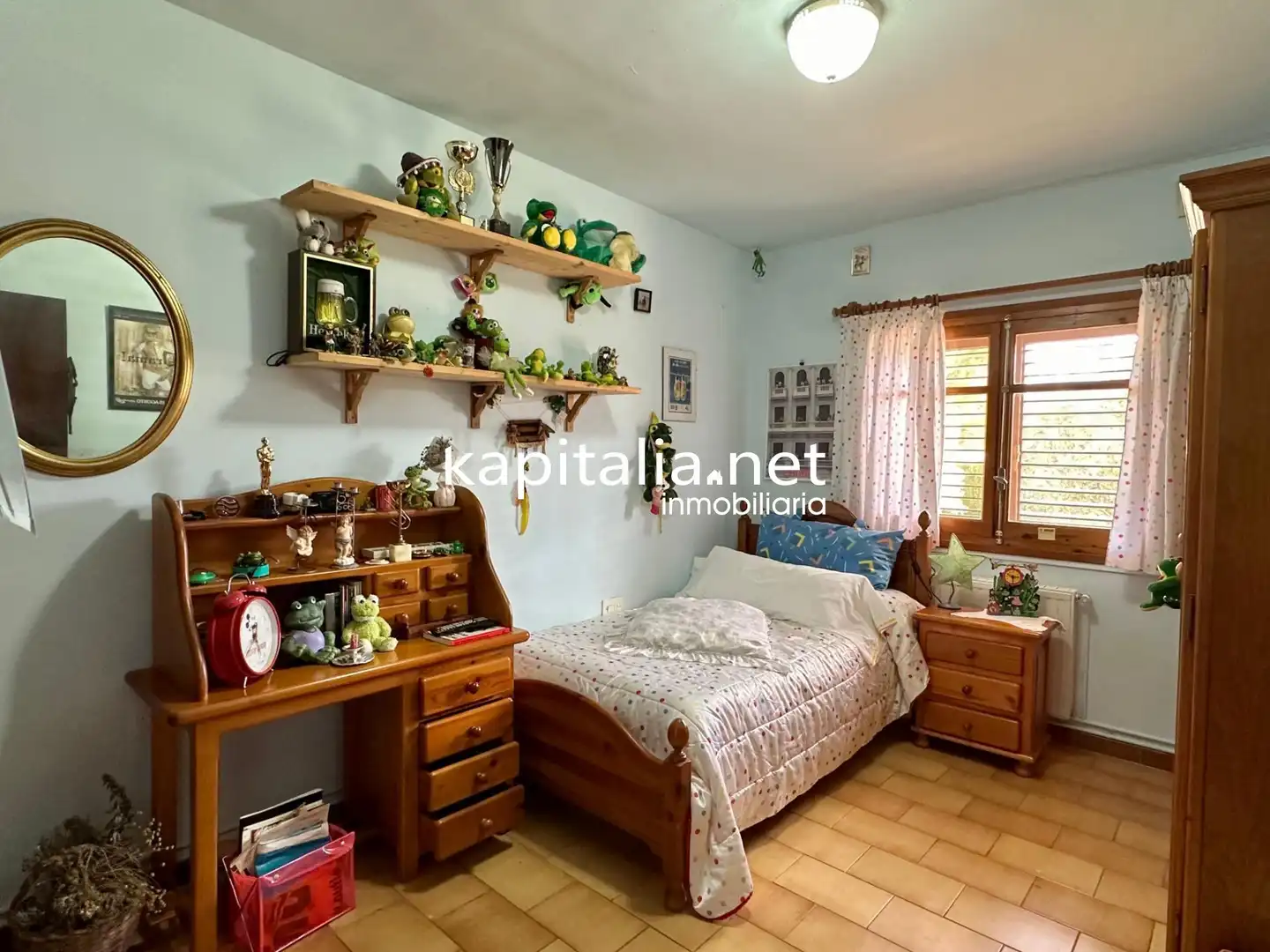 Bedroom of Houses for sale in Alcoy / Alcoi  with Air Conditioner, Private garden and Terrace