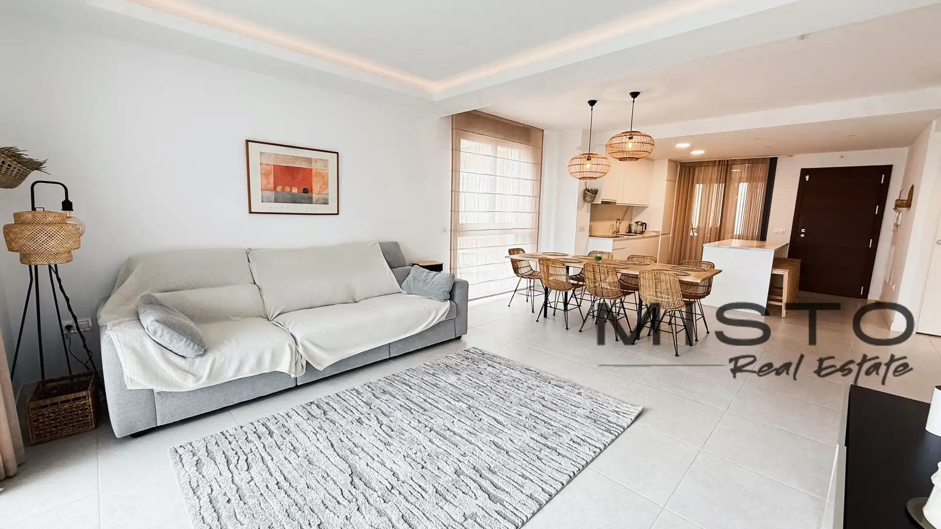 Wohnzimmer von Wohnung zur Miete in Benamara - Atalaya