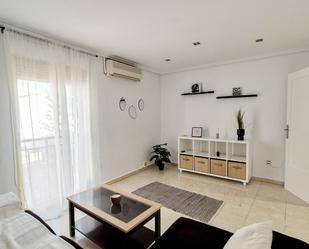 Sala d'estar de Pis de lloguer en Elche / Elx amb Aire condicionat i Moblat