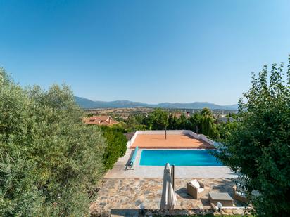 Swimming pool of House or chalet for sale in Soto del Real  with Terrace, Swimming Pool and Balcony