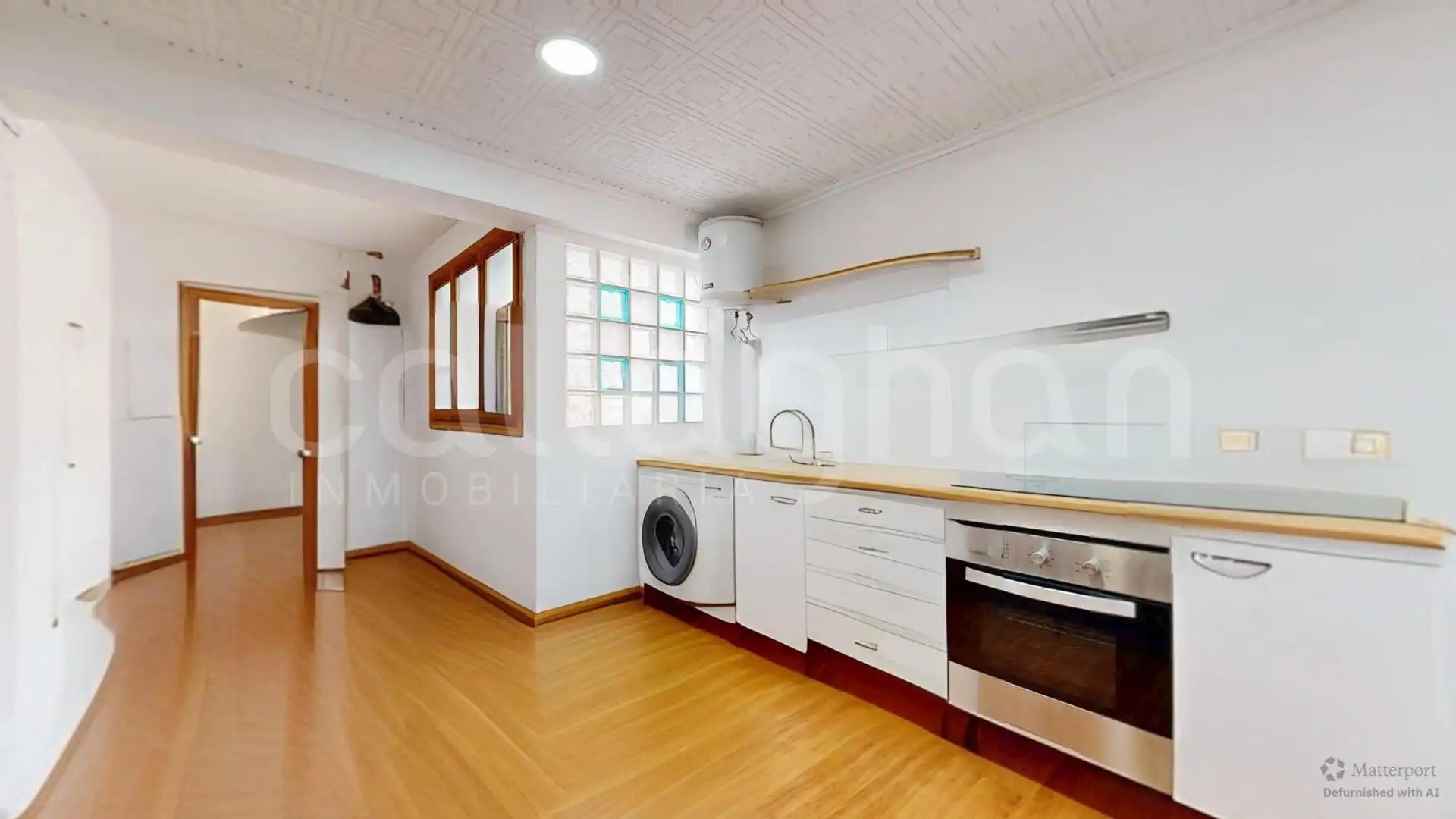 Küche von Wohnung zum Verkauf in Rocafort mit Balkon