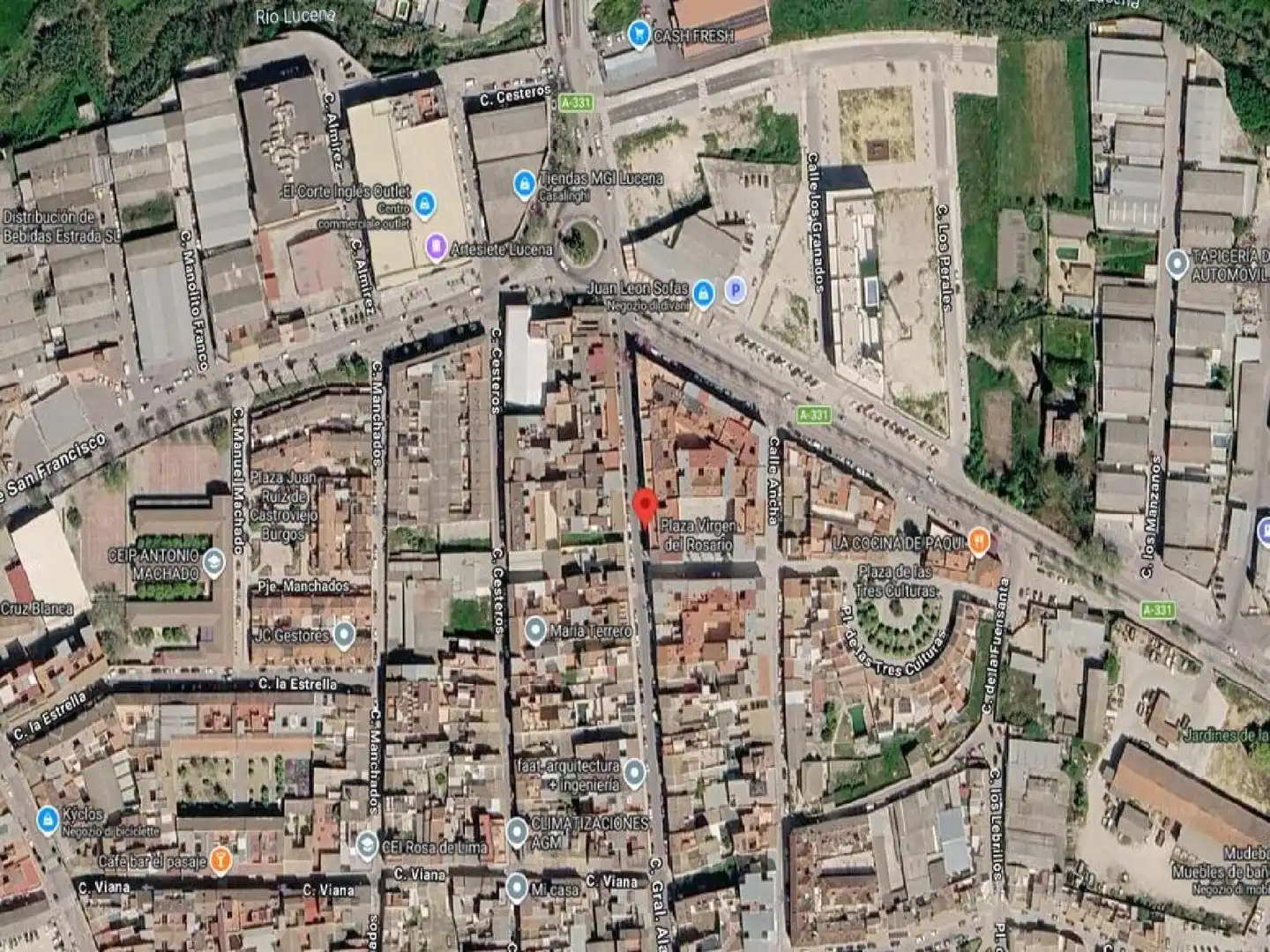Vista exterior de Pis en venda en Lucena