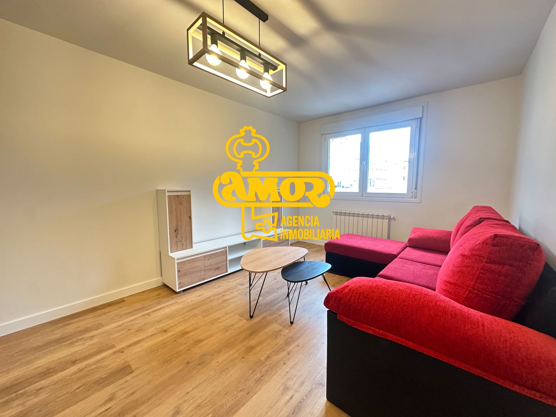 Sala d'estar de Apartament de lloguer en Santiago de Compostela  amb Calefacció i Moblat