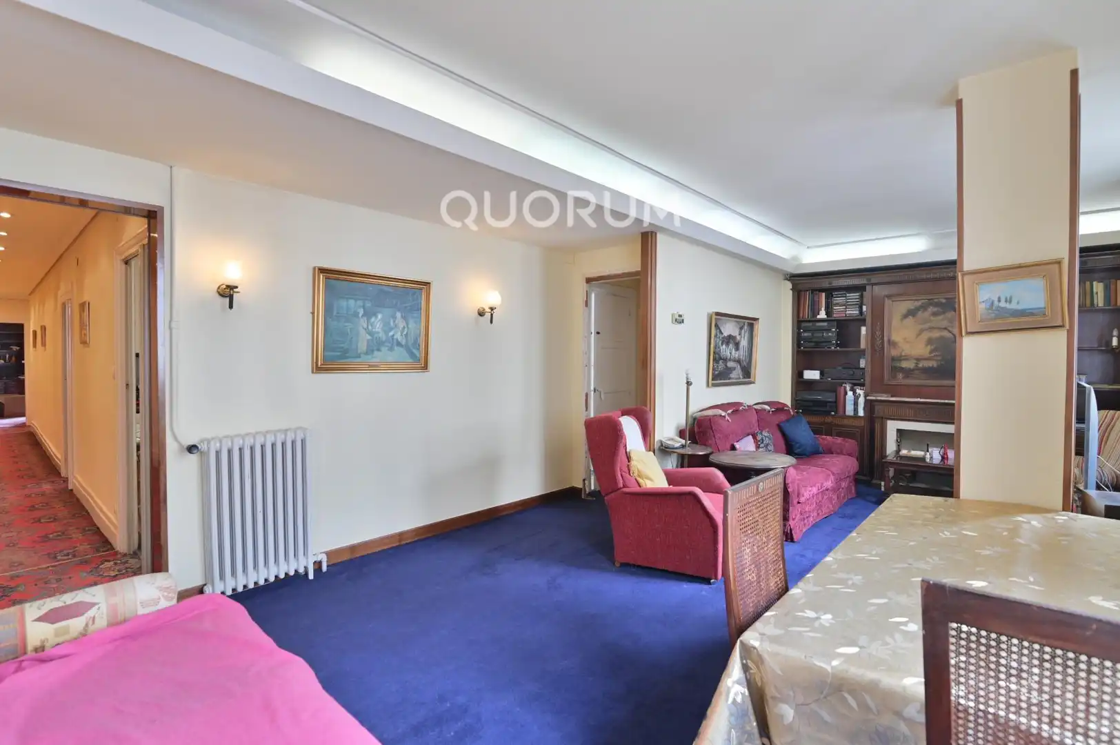 Wohnzimmer von Wohnung zum Verkauf in Bilbao  mit Heizung, Terrasse und Balkon