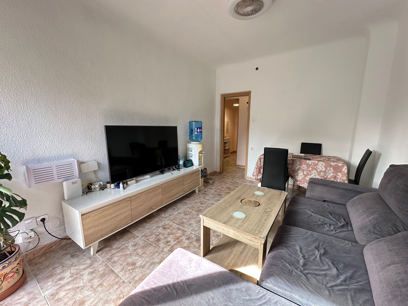 Sala d'estar de Pis en venda en Alicante / Alacant amb Aire condicionat i Terrassa