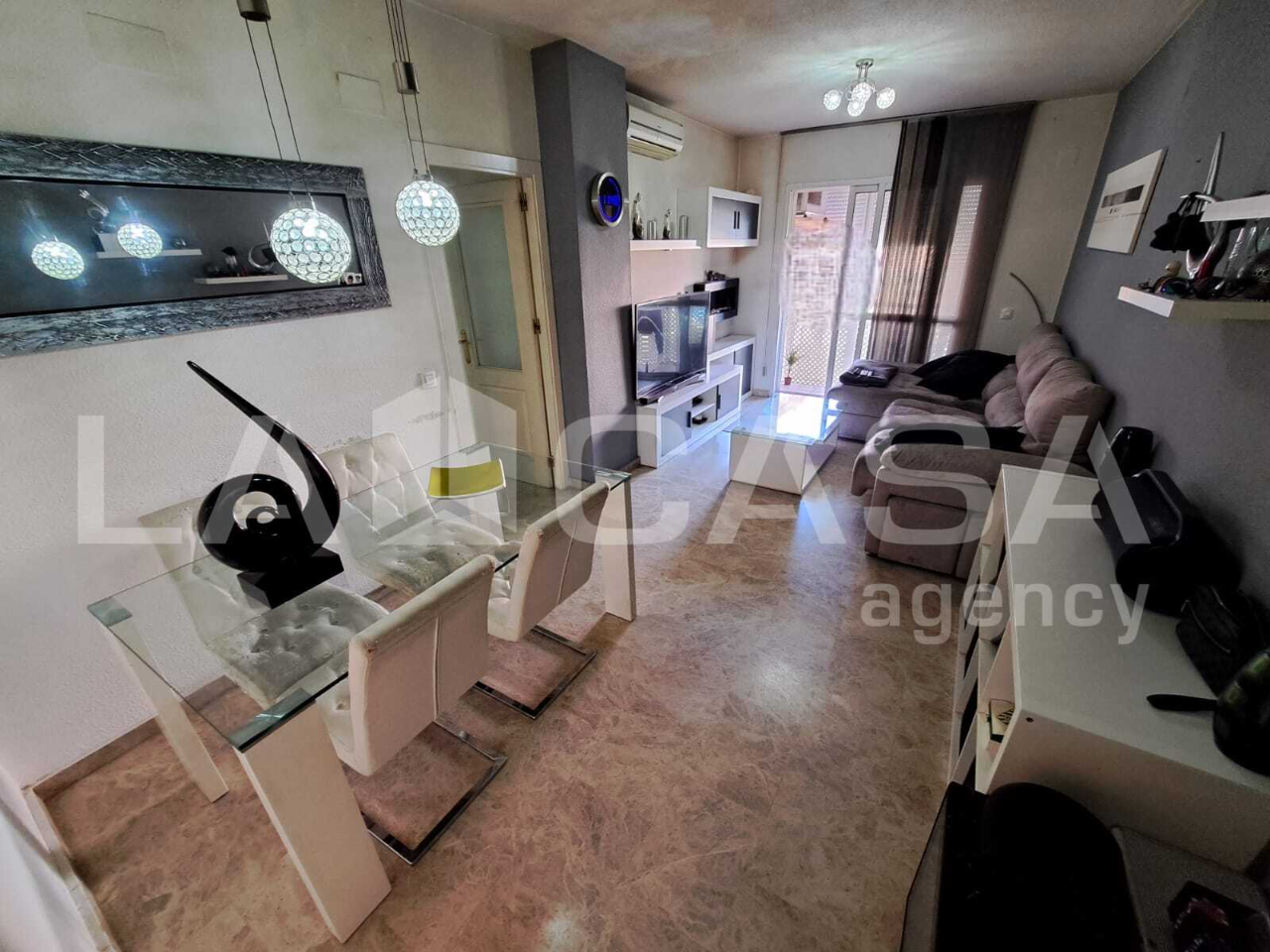 Living room of Flat for sale in Montequinto  with Air Conditioner, Terrace and Swimming Pool