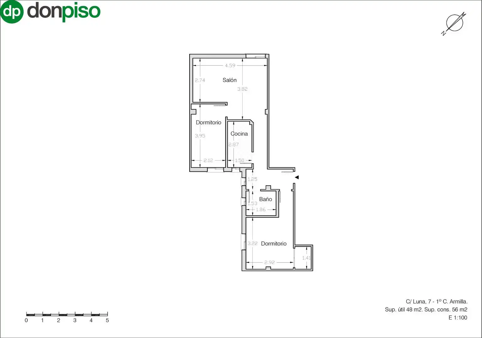 Apartamento en venta en Calle LUNA, San Miguel