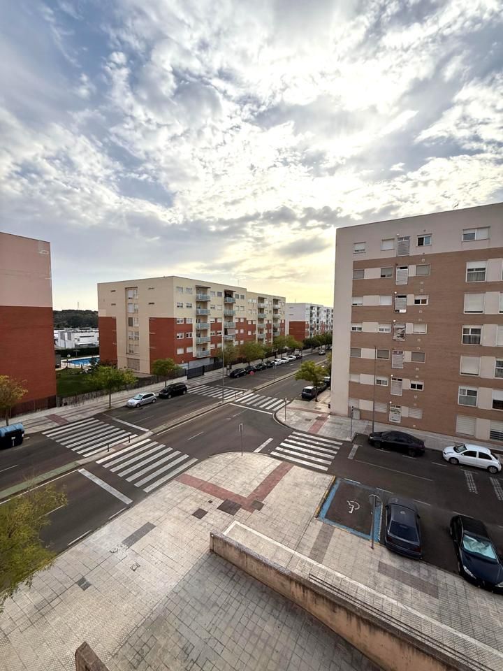 Exterior view of Flat for sale in Badajoz Capital  with Air Conditioner