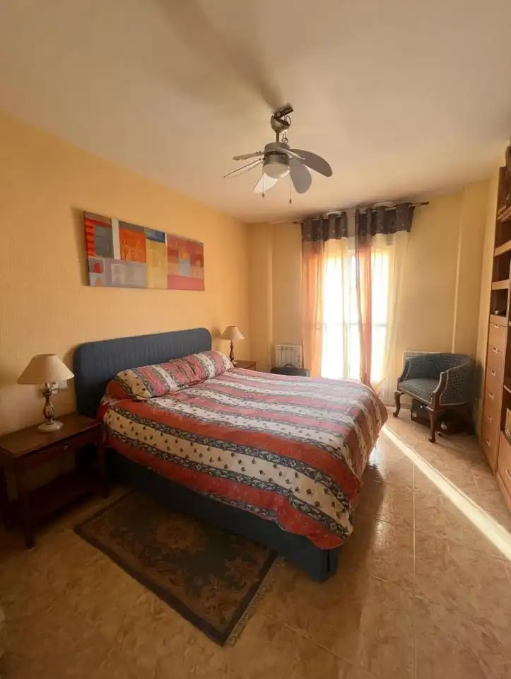 Bedroom of Flat for sale in Plasencia  with Terrace and Furnished